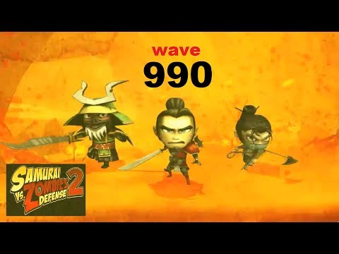 Samurai vs Zombies Defense 2 | Wave 990