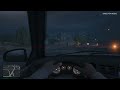 CRUISING @ NIGHT IN THE RAIN W FRANKLIN - GTA V SLEEP RELAX VIDEO