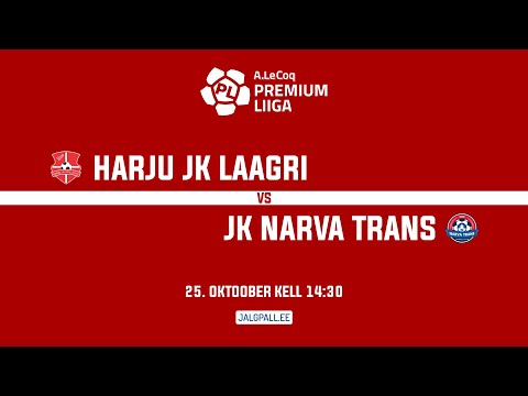HARJU JK LAAGRI - JK NARVA TRANS, A. LE COQ PREMIUM LIIGA 34. voor