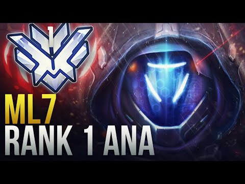 WHY ML7 IS THE RANK 1 ANA GOD - Overwatch Montage