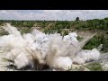 Technicians Detonate Unexploded Russian Bombs in Ukraine