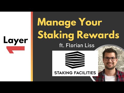 Staking Facilities, Manage Your Staking Rewards, AWS ... - YouTube