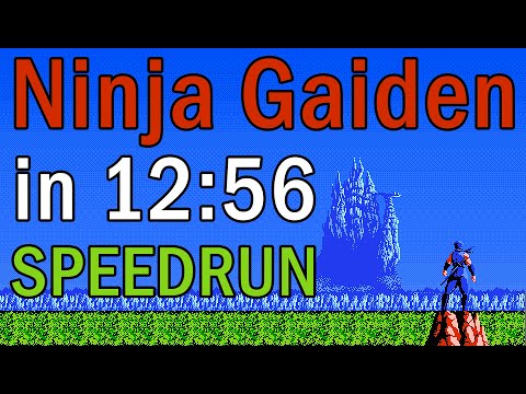 Ninja Gaiden in 12:56 (Speedrun)