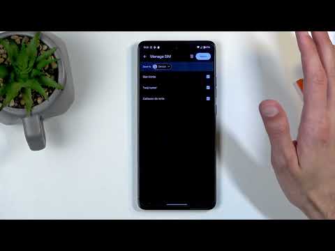 MOTOROLA Moto G86 Power 5G – Import Contacts from SIM Card