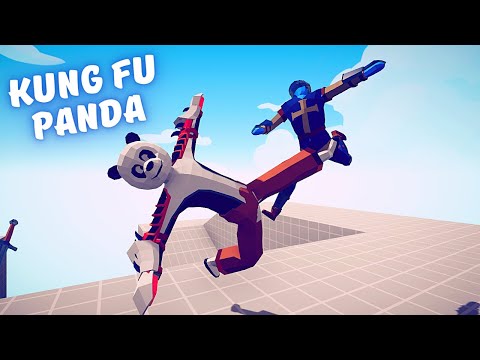 KUNG FU PANDA 1 vs 1 EVERY UNIT - TABS Unit Creator Gameplay