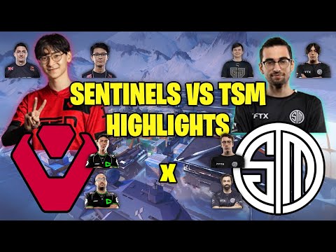 Sentinels vs TSM HIGHLIGHTS | Map 2 | Ludwig x Tarik Invitational