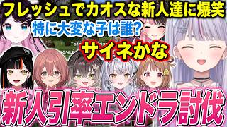 フレッシュでカオスな後輩達､はじめてのエリトラ探しでビビりまくる後輩達､第2の八雲べにに爆笑するみみたやw【兎咲ミミ/ぶいすぽ切り抜き/Minecraft】