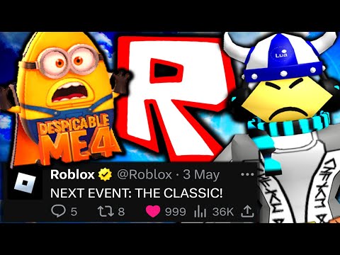 MORE LEAKS! THE CLASSIC, SHREK, MINIONS, NETFLIX! UPCOMING OFFICIAL ROBLOX EVENTS! (ROBLOX NEWS)