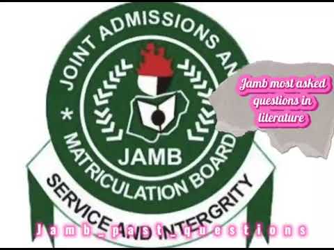 Most repeated questions in jamb/ literature in English /2024