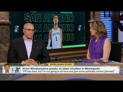 Marc J. Spears reacts to Victor Wembanyama addressing Alex Pretti's death | NBA Today