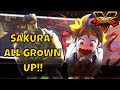 SAKURA STORY MODE STREET FIGHTER V ARCADE EDITION