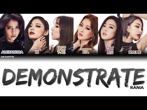 RANIA (라니아) - DEMONSTRATE (Music Video Ver.) - Color Coded Lyrics Han/Rom/Eng