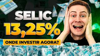 🥇 10 MELHORES INVESTIMENTOS DE RENDA FIXA COM LIQUIDEZ DIÁRIA COM SELIC EM 13,25%