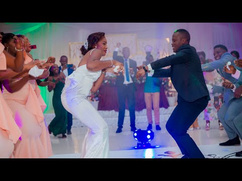 INCREDIBLE CONGOLESE WEDDING ENTRANCE DANCE | Prisca & Nick From Maajabu 🔥 🇨🇩