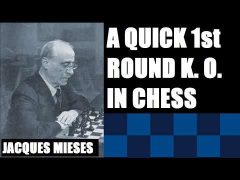 Chess Knockout: Jacques Mieses vs Johannes Ohquist - Nuremberg (1895) #1