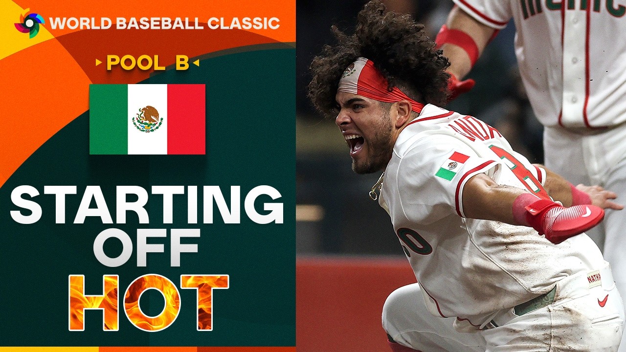 Team Mexico strikes for FOUR runs in the 1st inning! 🇲🇽 | World Baseball Classic Highlights
