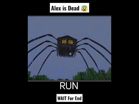 Story of Scary ALEX in Minecraft 😱 | #shorts #minecraft