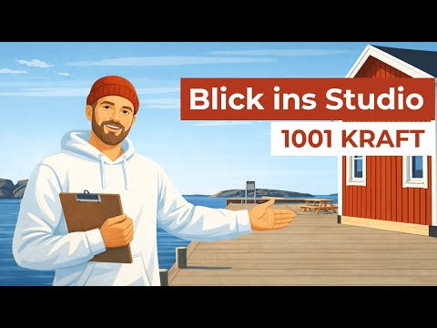 Ein erster Blick in das '1001 Kraft' - Studio für Resilienz & gesunde Selbstführung