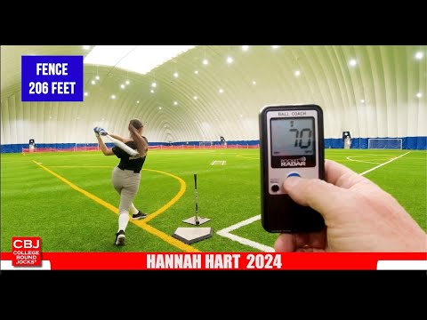 Hannah Hart 2024 Pitcher/SS Softball Skills Video