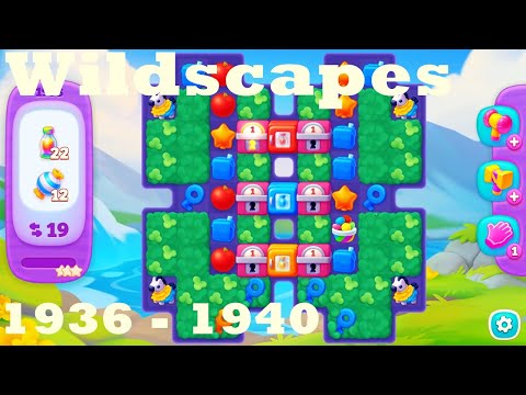 Wildscapes Level 1936- 1940 HD Walkthrough | 3 - match game | gameplay | android | ios | pc | app