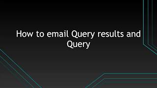 Email Query Results and Queries from Azure DevOps | Azure DevOps Quick Reference
