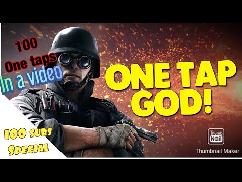 100 one taps in a video with music (100 subs special ) Console gameplay