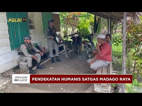 PRESISI UPDATE: SATGAS MADAGO RAYA PERKUAT PENDEKATAN HUMANIS LEWAT POS KAMTIBMAS 14/04/2025 (20.00)