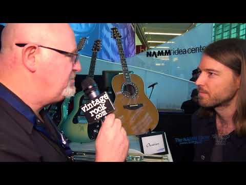 2018 NAMM: Cal Campbell Unveils Father Glen's Ovation Guitar Reissues