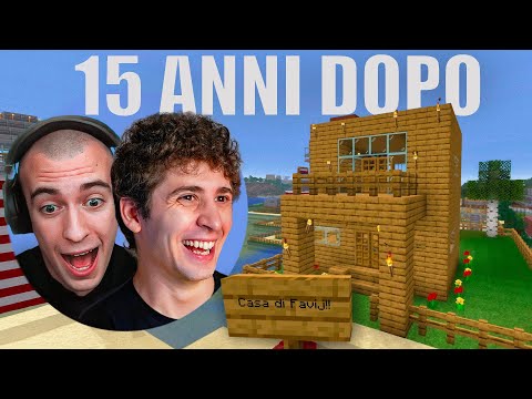 RIENTRO nel MIO PRIMO MONDO di MINECRAFT (dopo 15 Anni!)