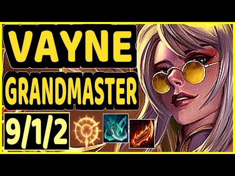 ARMUT (VAYNE) - 9/1/2 KDA GAMEPLAY - EUW Ranked GRANDMASTER
