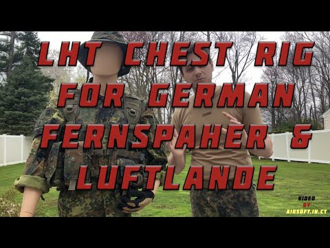 Lindnerhof Taktik Chest Rig for Recon Kits! Fernspähehrkompanie and Luftlandeaufklärungskompanie