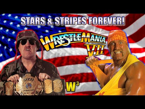 WWE Wrestlemania 7 Review - The Most AMERICAN Mania, Brother!