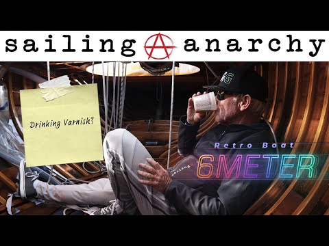 Sailboat tour of a 6 meter "Sprig" - EP26 #retroboat - With #sailinganarchy Scot Tempesta