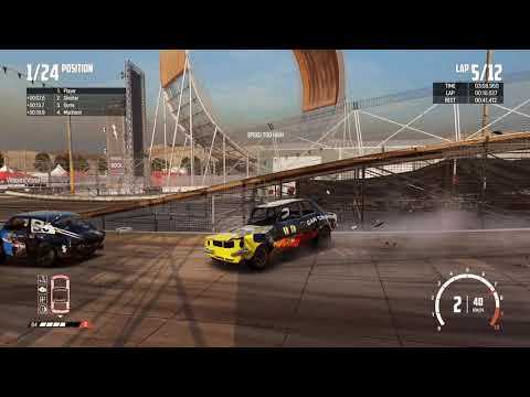 Wreckfest All Gold Walkthrough gameplay part 15 - 4K No Commentary