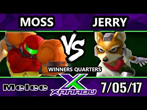 S@X 209 - Moss (Samus) Vs. Jerry (Fox) - Smash Melee Winners Quarters - SSBM