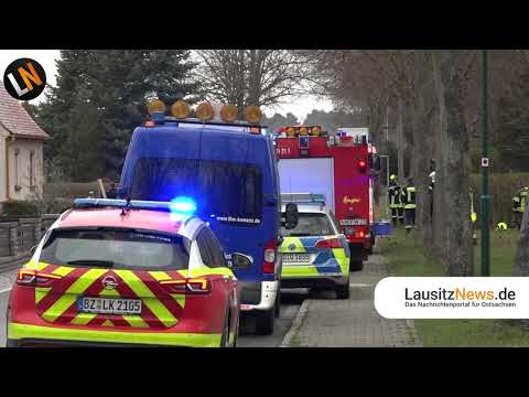 Piskowitz - Tragischer Unfall: Mauer stürzt bei Bauarbeiten ein