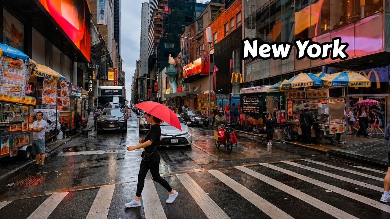 New York Virtual Travel Walk 4k Video Ultra Hd