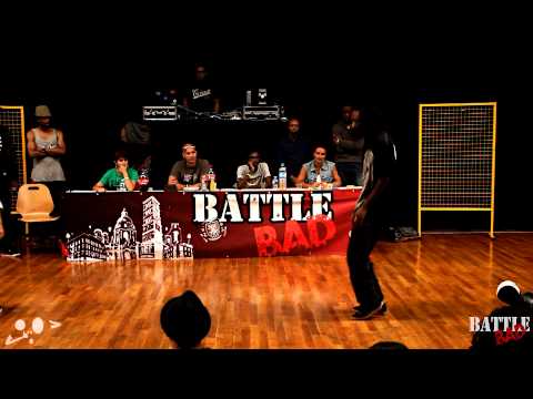 BATTLE BAD 2012 - 1/4 FINALE HIPHOP -  LAURA VS ICEE - HKEYFILMS