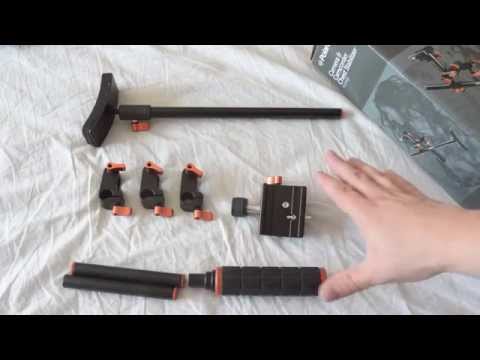 Polaroid Video Chest Stabilizer Support System For DSLR  - tear down - 15mm gun stock