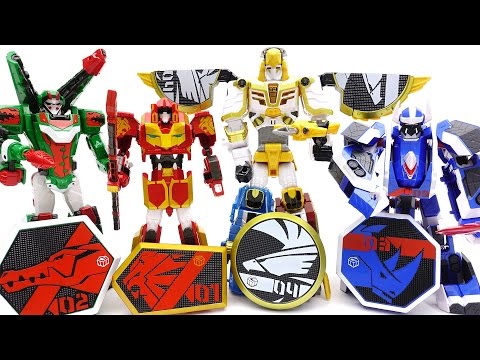 Geo Meca Beast Guardian Triple Combine Transformer Robot Toys SKYHAWK LEOKHAN CAIMAN NASHORN