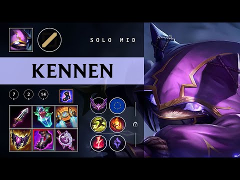 Kennen Mid vs Yasuo - EUW Master Patch 26.01