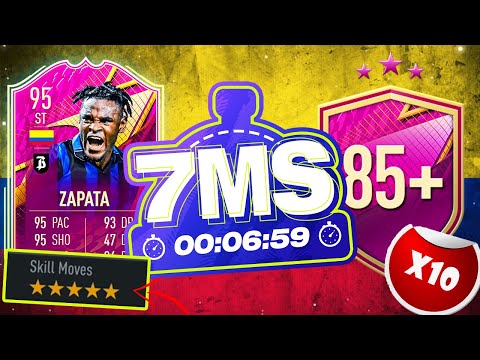 THE CHEAP IBRA! 5* 5* 95 FUTTIES ZAPATA 7 MINUTE SQUAD BUILDER - FIFA 22