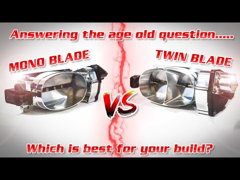 Mono blade vs. Twin blade throttle bodies...  Which should YOU run?!  ||  Tech Talk