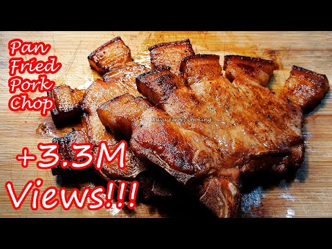 TRIED THIS RECIPE AND WAS REALLY SURPRISED! THE SECRET TO MAKE THE BEST JUICY PAN FRIED PORK CHOPS!!