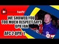 We Showed You Too Much Respect says QPR Fan.