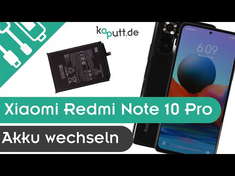 Xiaomi Redmi Note 10 Pro Akku tauschen | kaputt.de