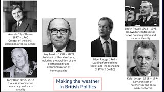 Making the Weather in British Politics - Professor Sir Vernon Bogdanor CBE