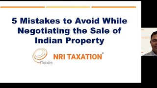 5 Mistakes to Avoid While Negotiating The Sale of Indian Property.
