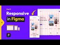 Responsive Landing Page Design in Figma - Part 2 | Figma Tutorial for Beginners