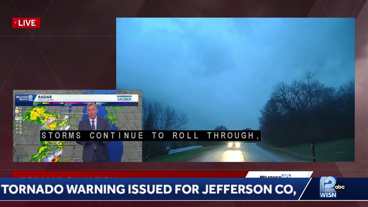 Tornado Warnings have been canceled, but a Tornado Watch remains in effect until 11 p.m.